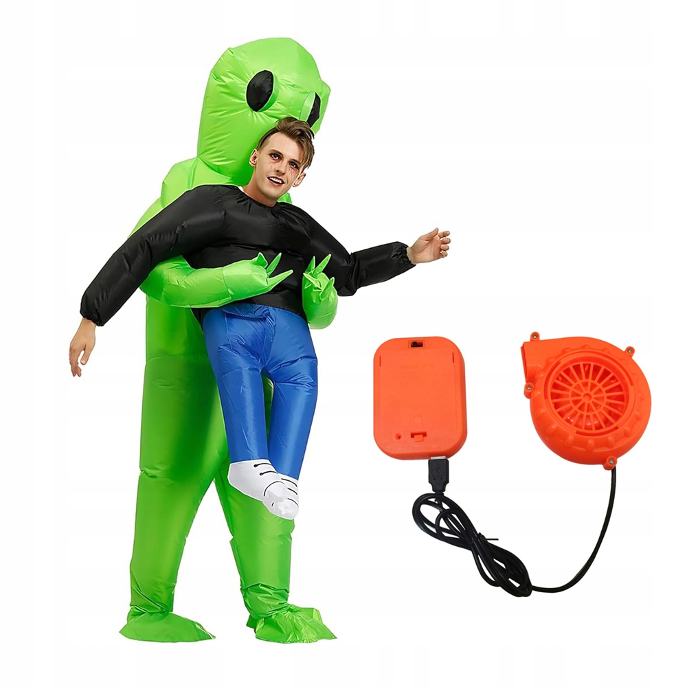 NAFUKOVACÍ KOSTÝM MIMOŽSTVA PRE DOSPELÝCH NA HALLOWEEN PARTY